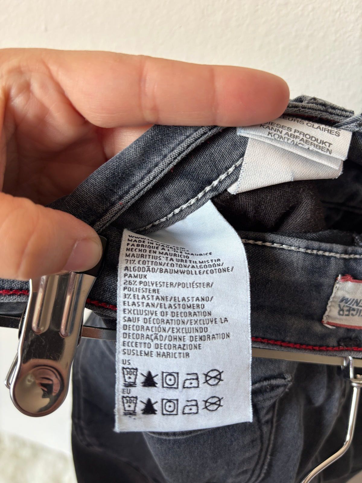 Blauwgrijze jeansbroek | Tommy Hilfiger | XS/S