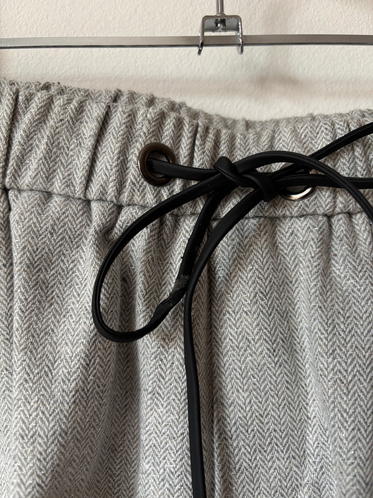Lichtgrijze broek | Y'Coo Paris | S