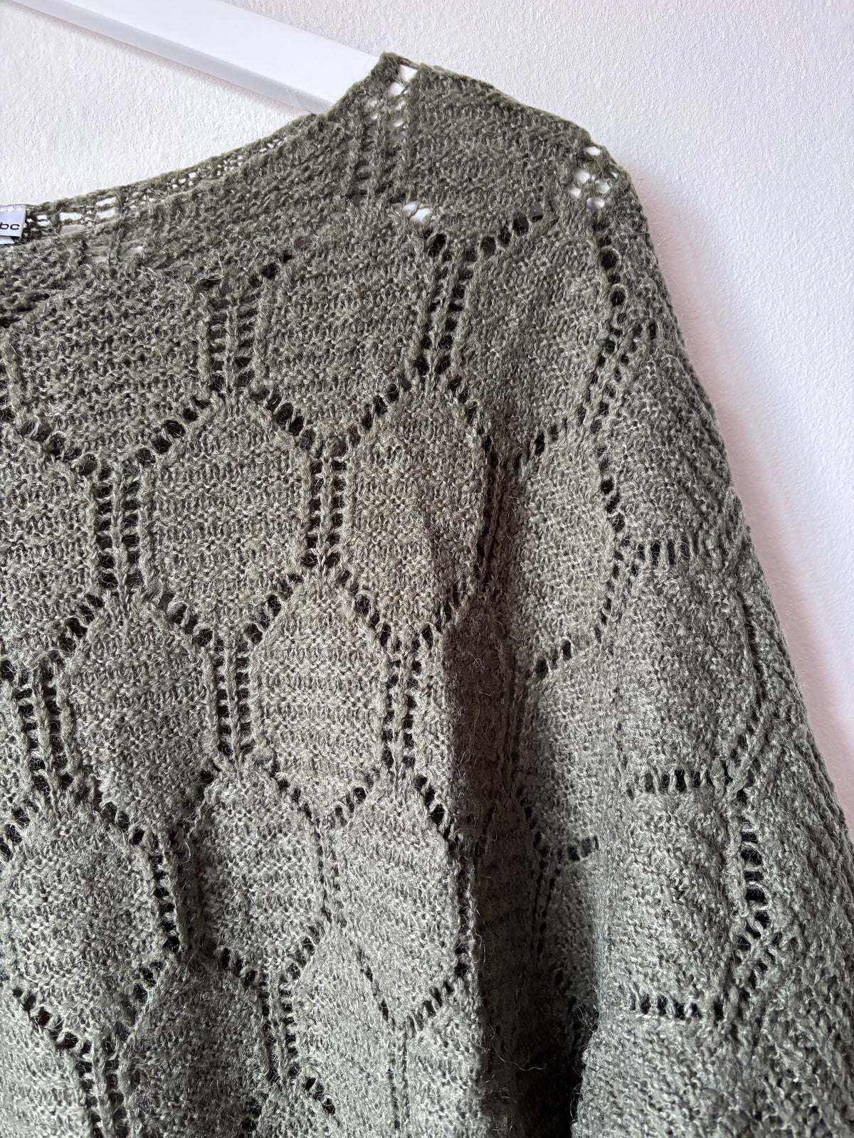 Khaki trui | JoliRonde | XS