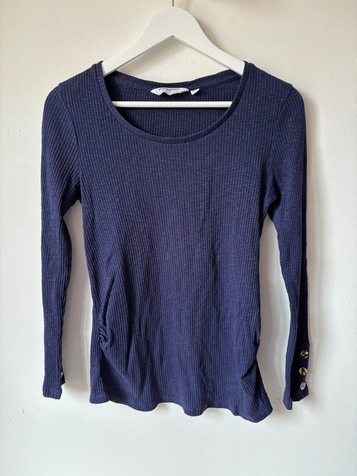 Paarsblauwe longsleeve | Dorothy Perkins | M