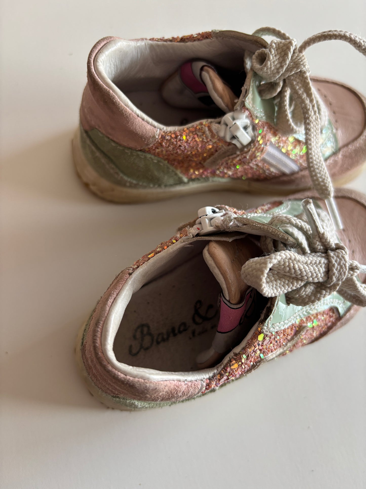 Sneakers met glitters