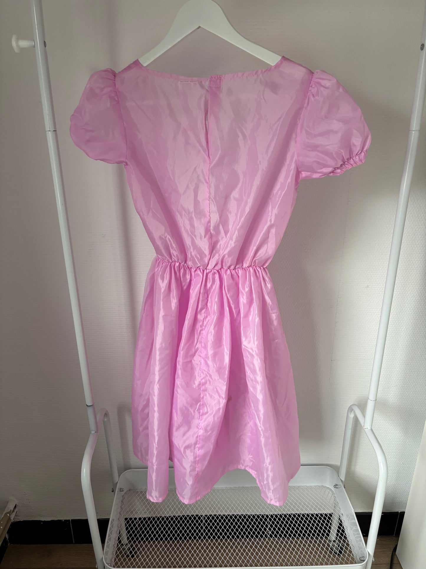 Lichtroze prinsessenjurk