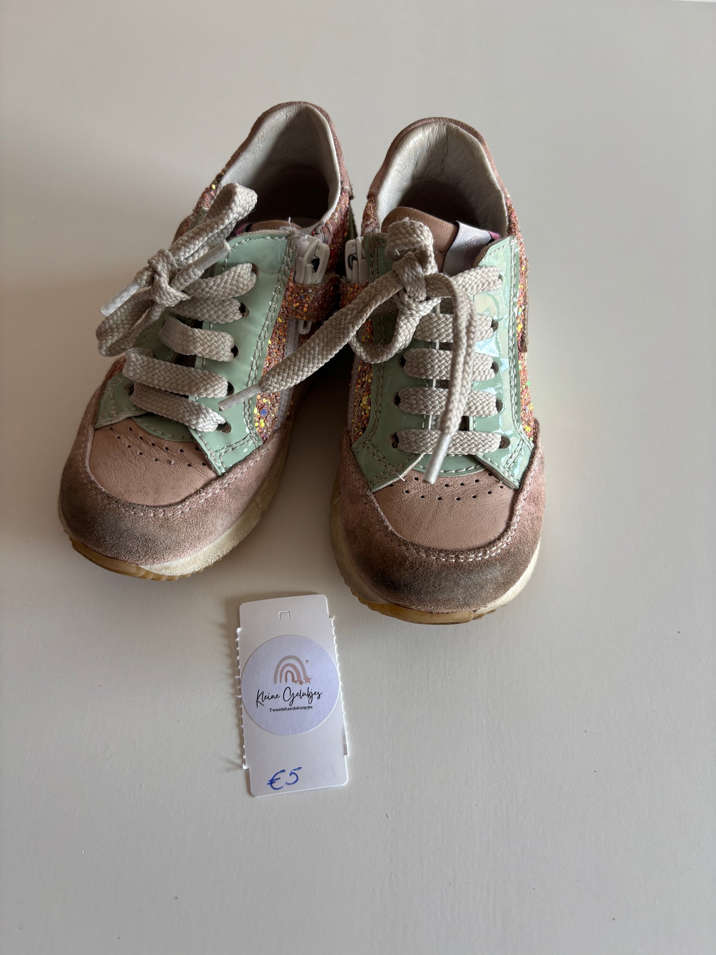 Sneakers met glitters