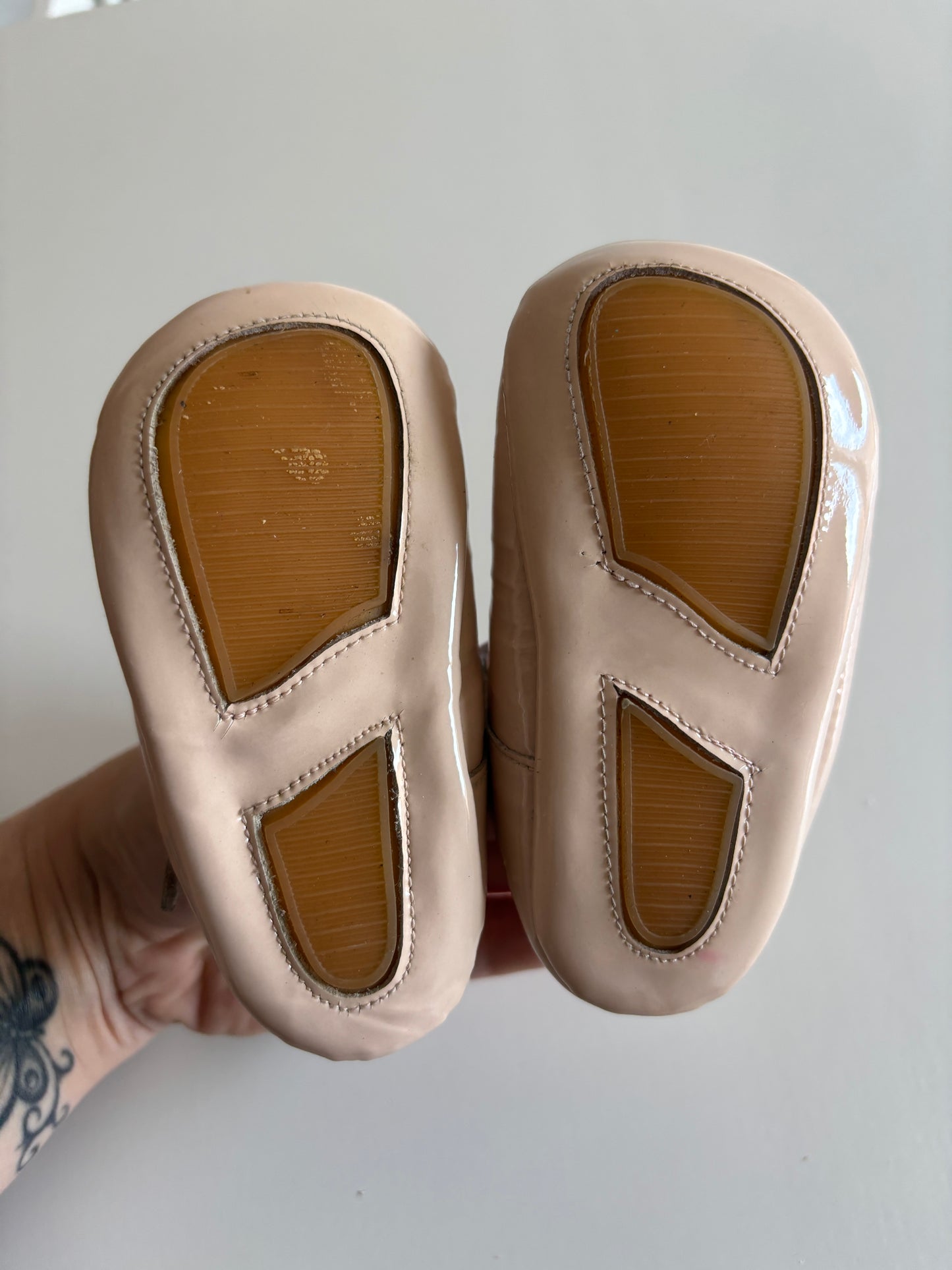 Lichtroze ballerina's