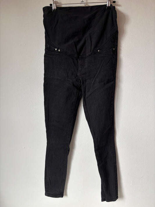 Zwarte zwangerschapsjeans | H&M | M