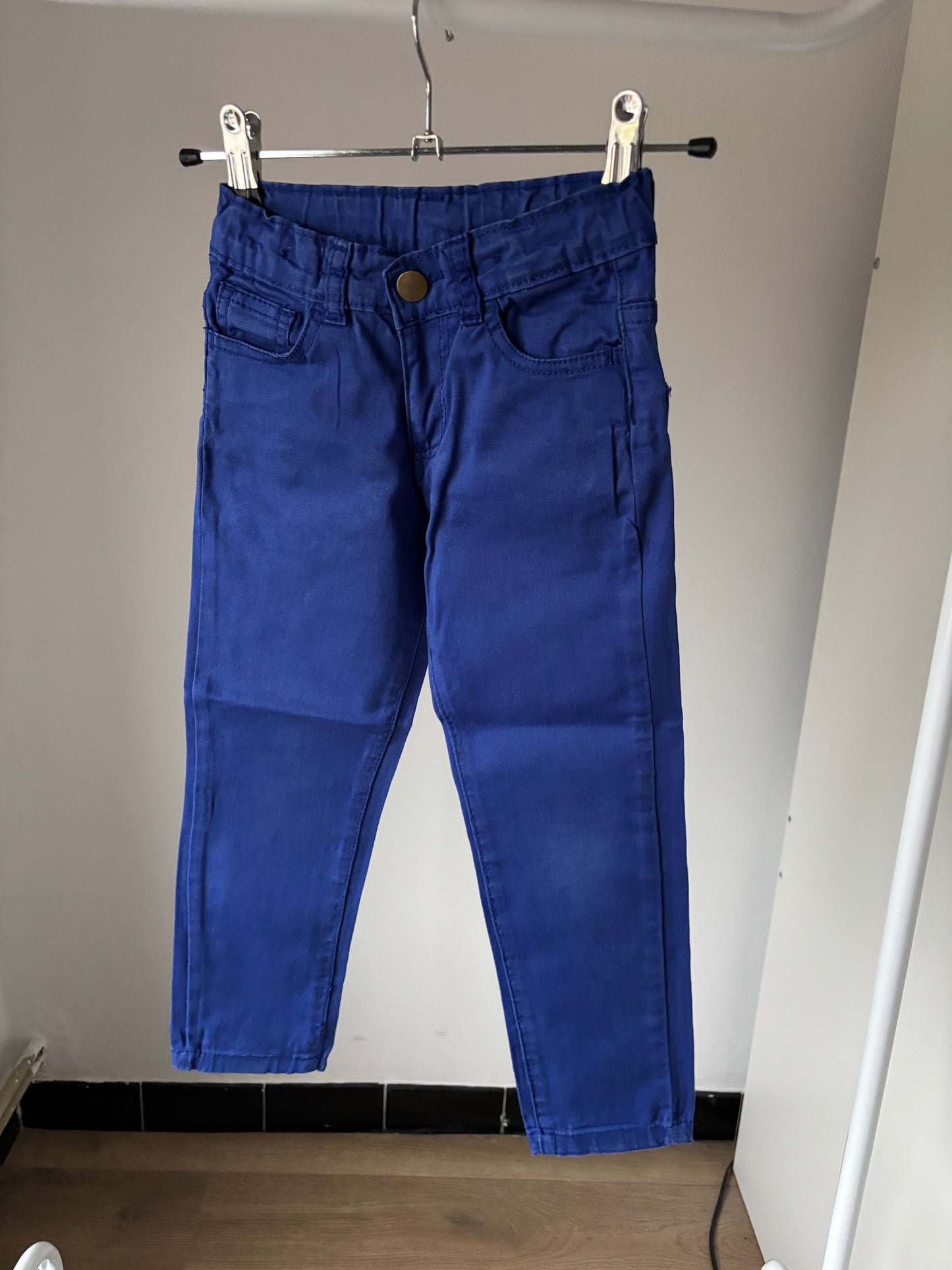 Blauwe jeansbroek