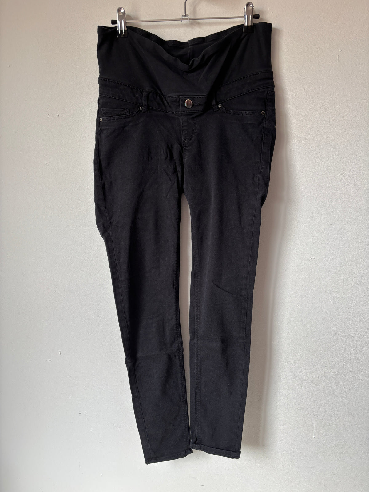 Zwarte zwangerschapsjeans | H&M | S