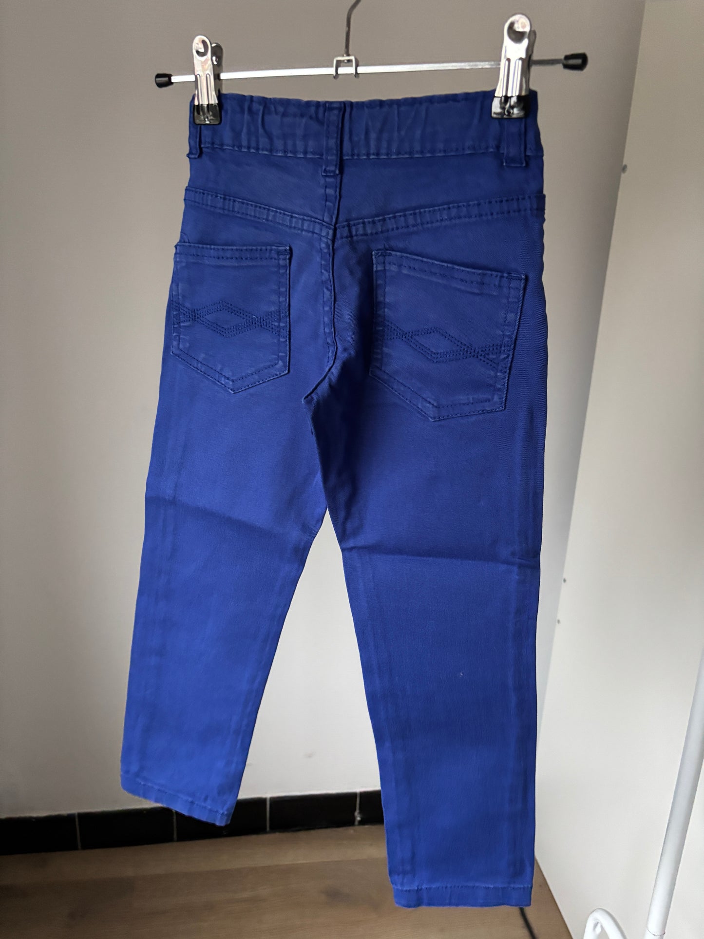 Blauwe jeansbroek