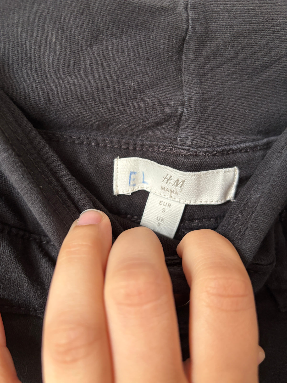 Zwarte zwangerschapsjeans | H&M | S