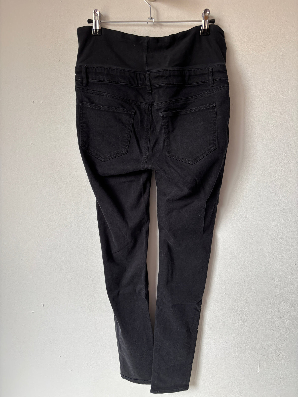 Zwarte zwangerschapsjeans | H&M | S
