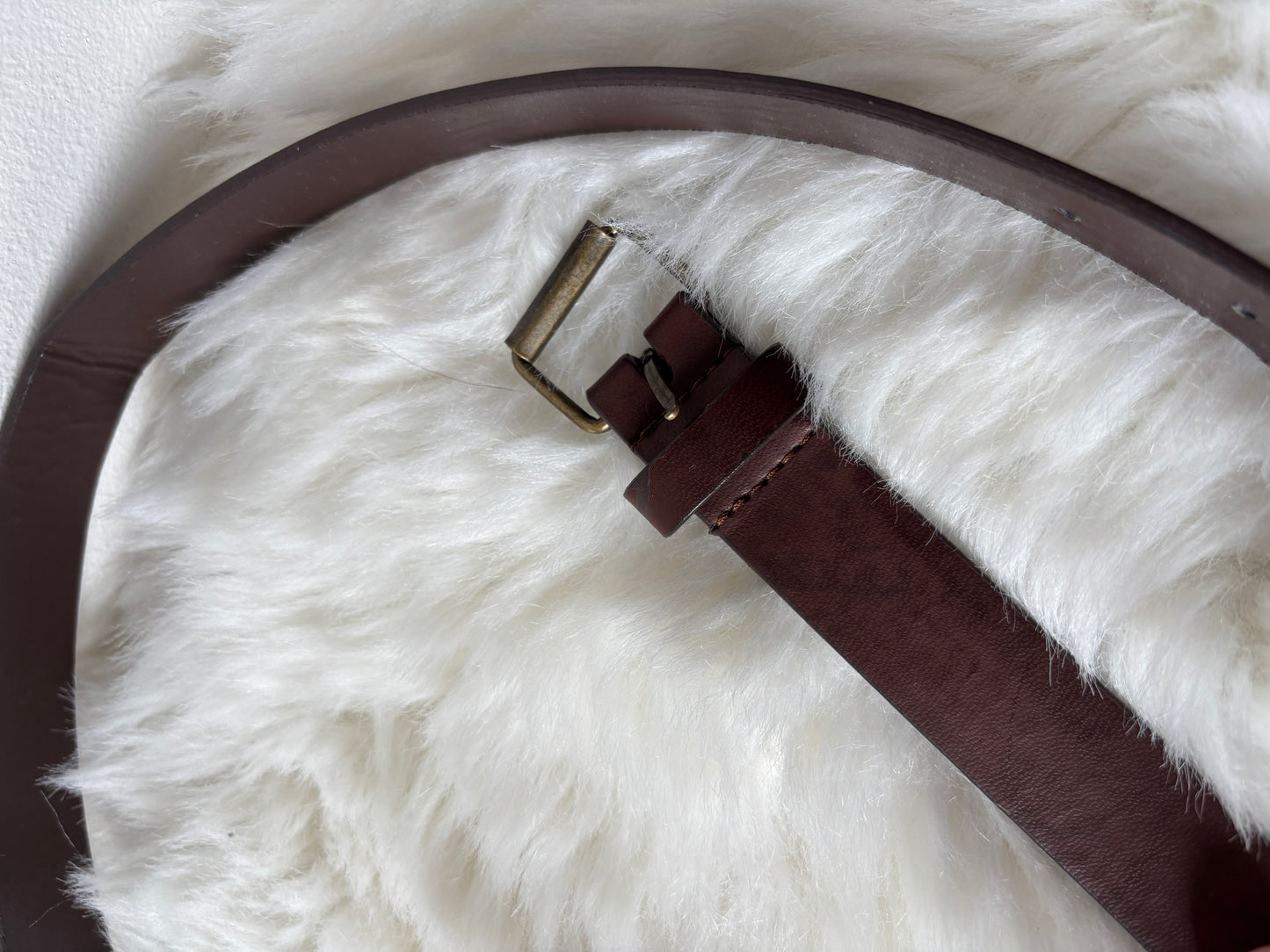 Bruine riem | 110cm