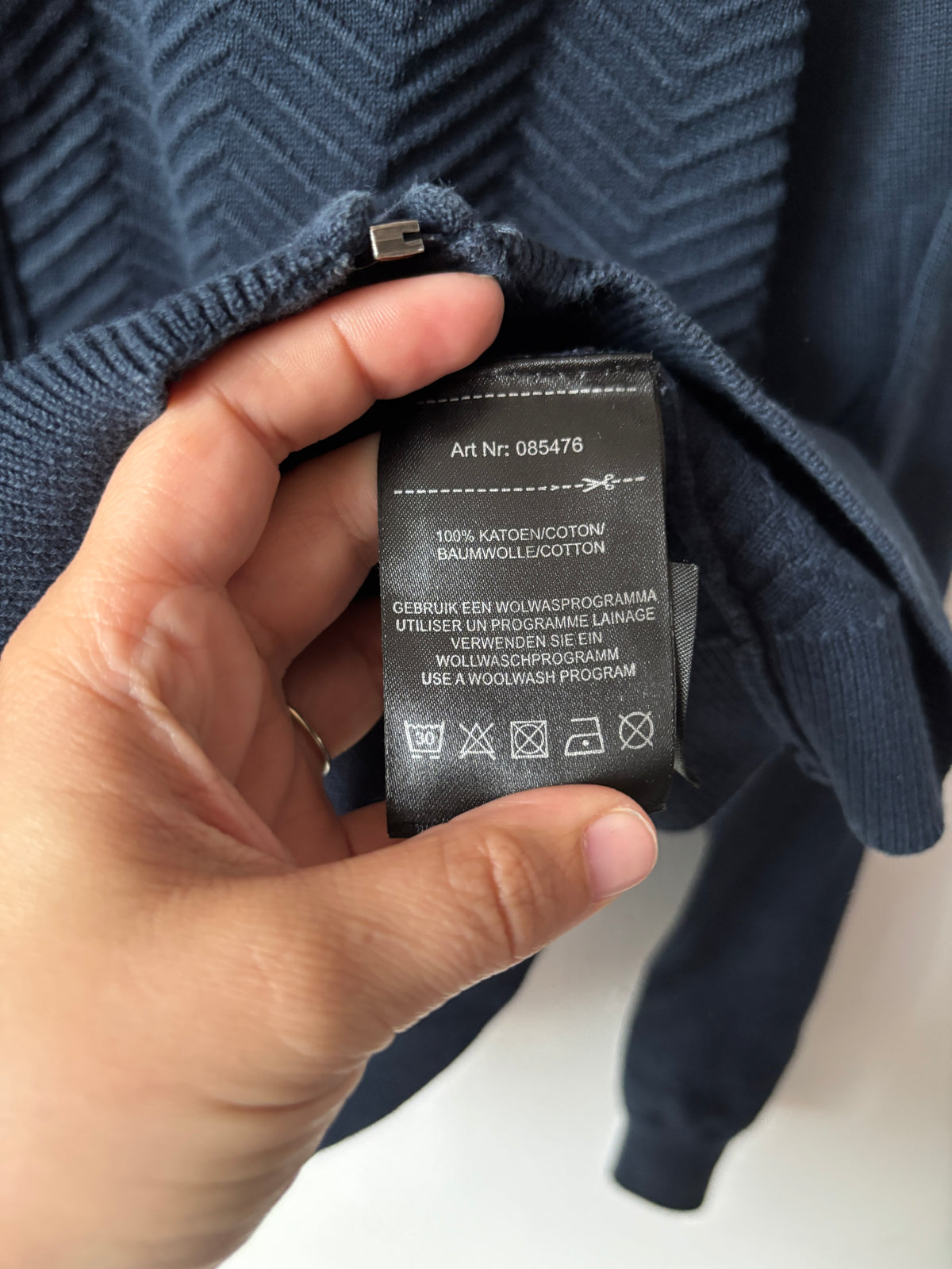 Marineblauwe vest | jbc | S