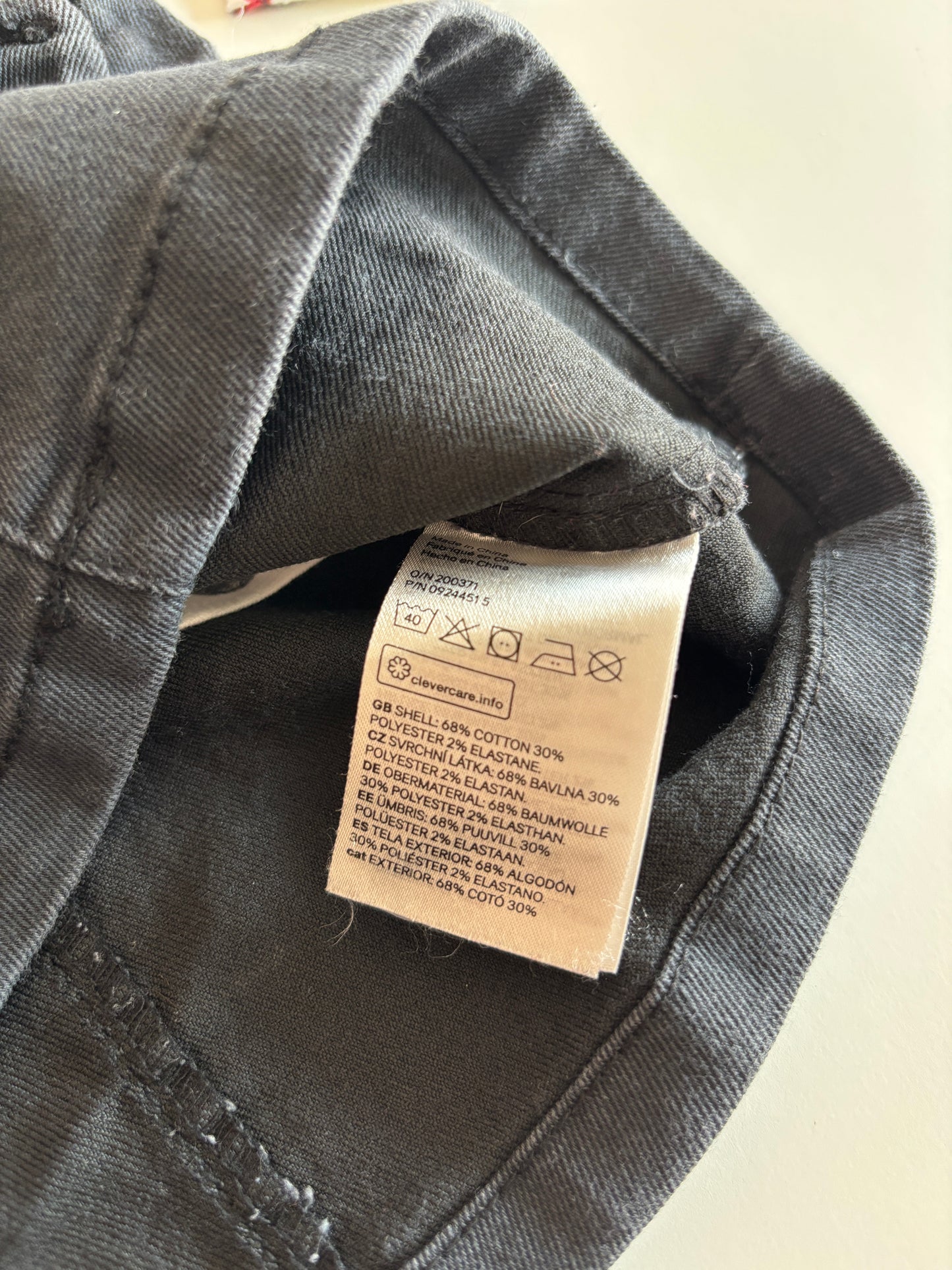 Minnie Mouse setje: jeansjurkje en longsleeve