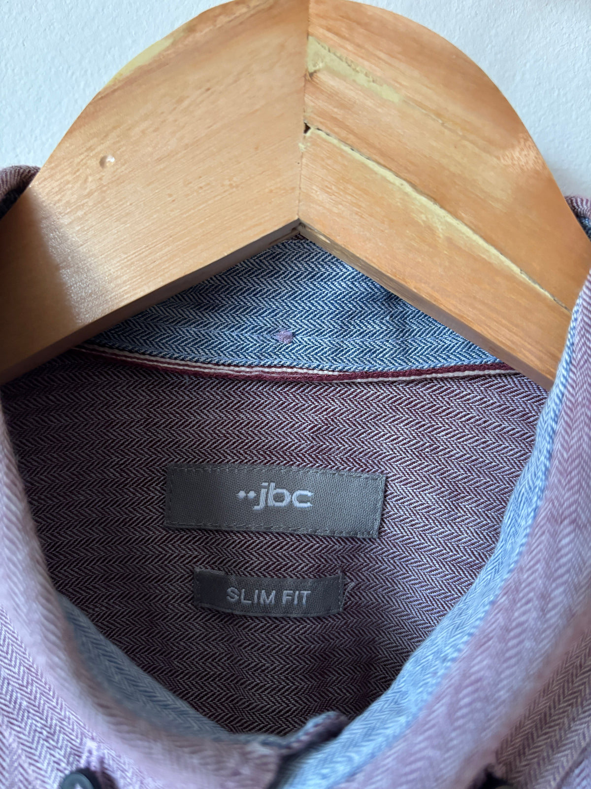 Wijnrood hemd | jbc | S
