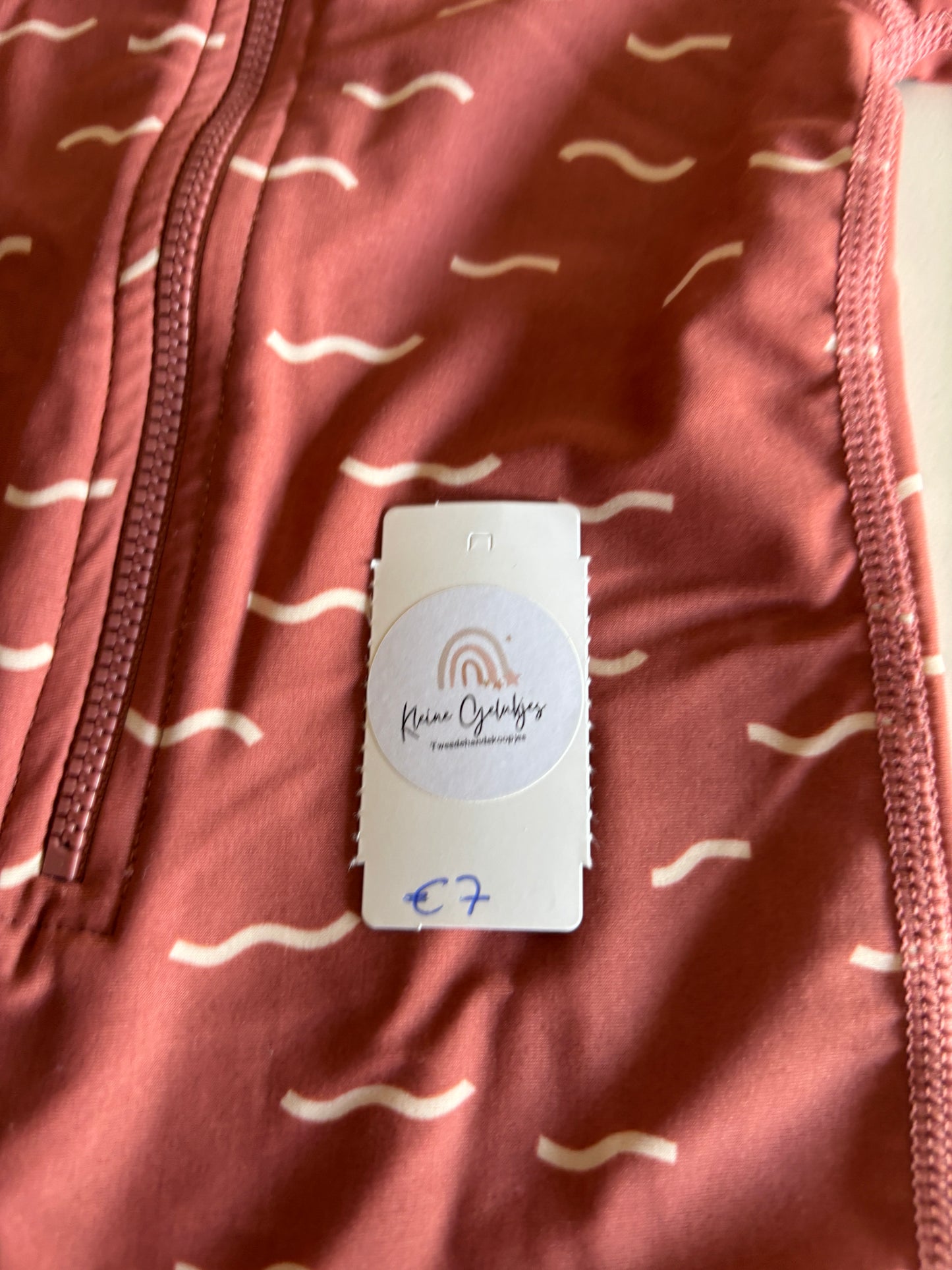 Koraalkleurige swimsuit