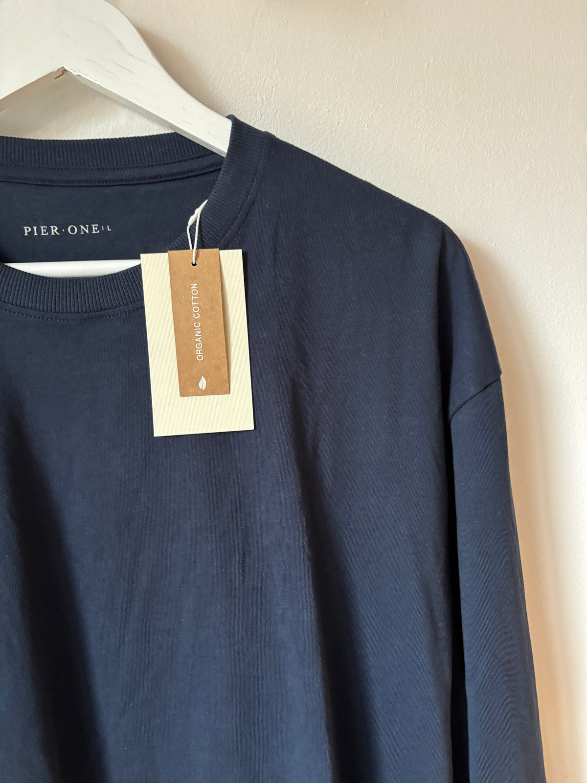 Marineblauwe longsleeve | Pier One | L