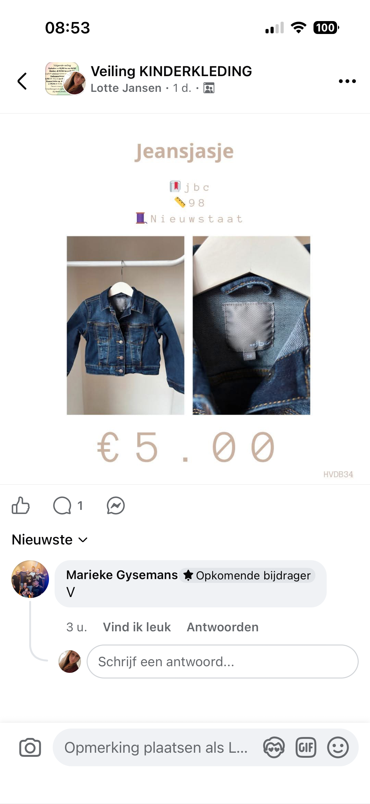 Bundel voor Marieke