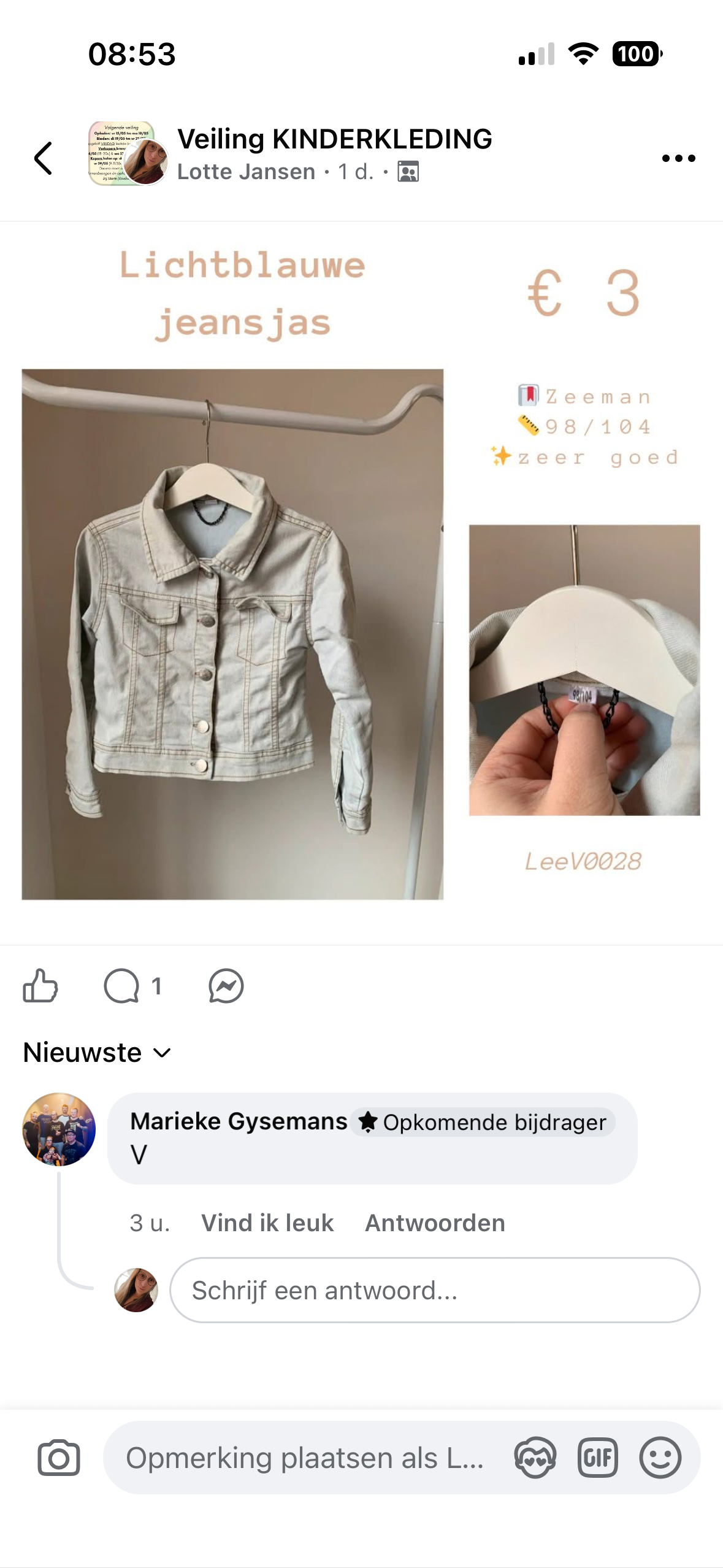 Bundel voor Marieke