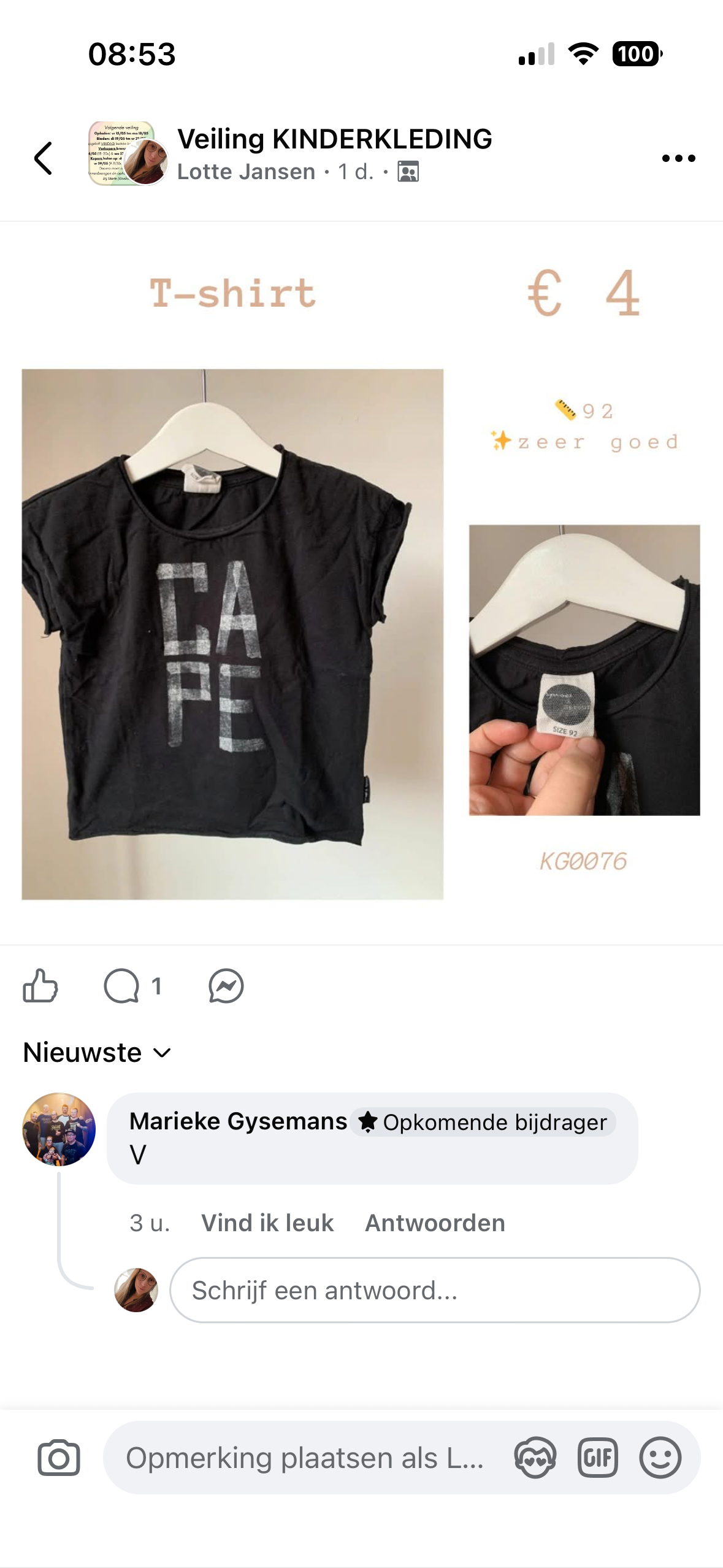 Bundel voor Marieke