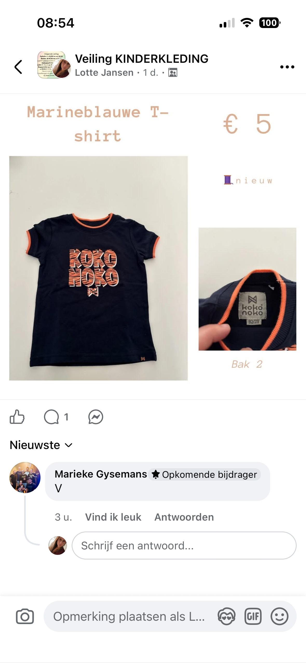 Bundel voor Marieke