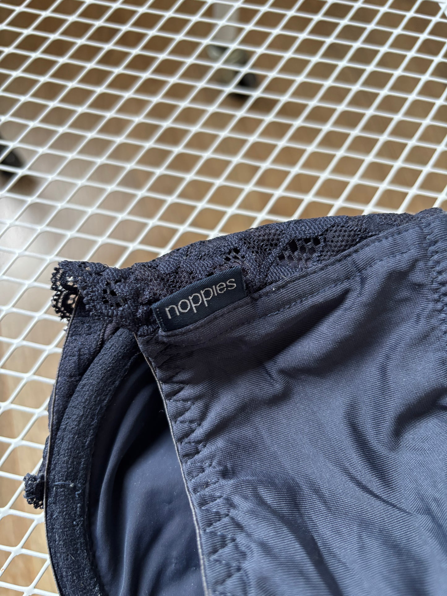 Blauwgrijze voedingsbh