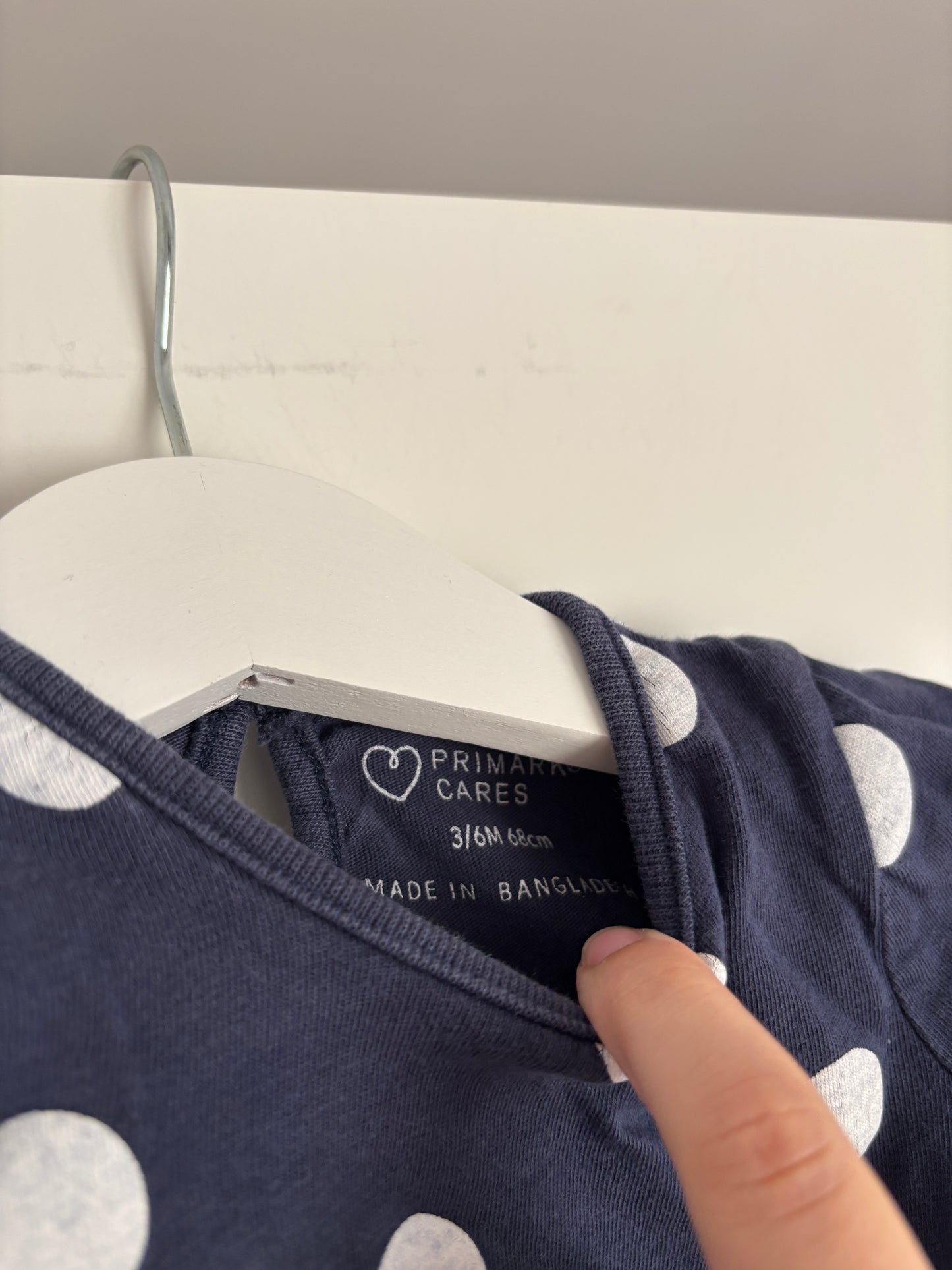 Marineblauwe bollenjurkje