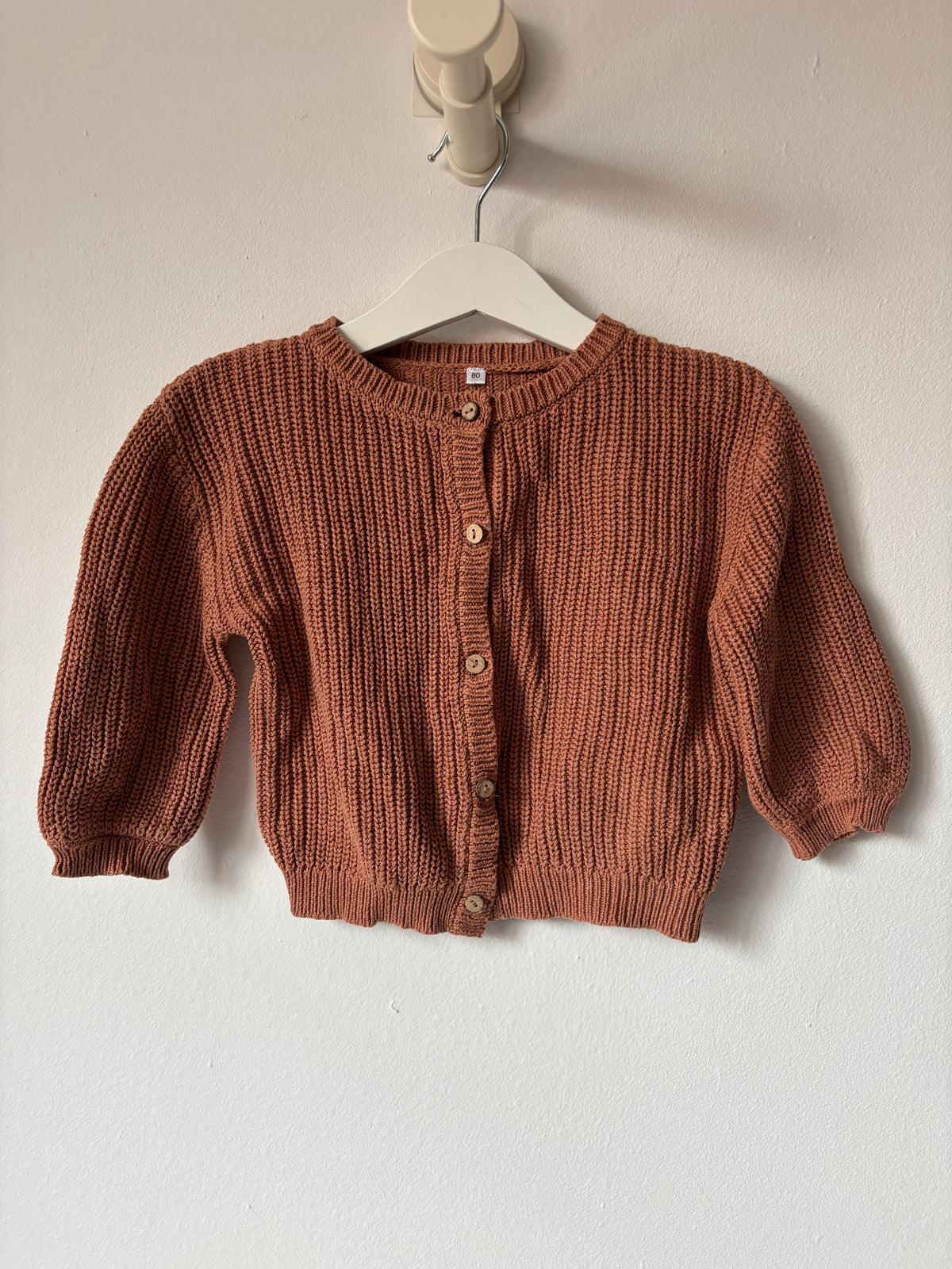 Bruine cardigan | Zeeman | 80