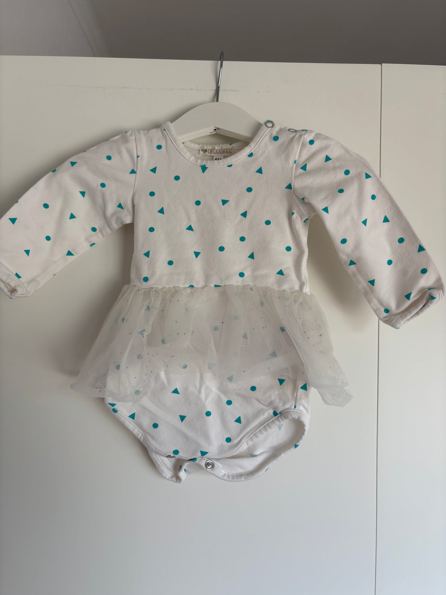 Romperjurkje met lange mouwen