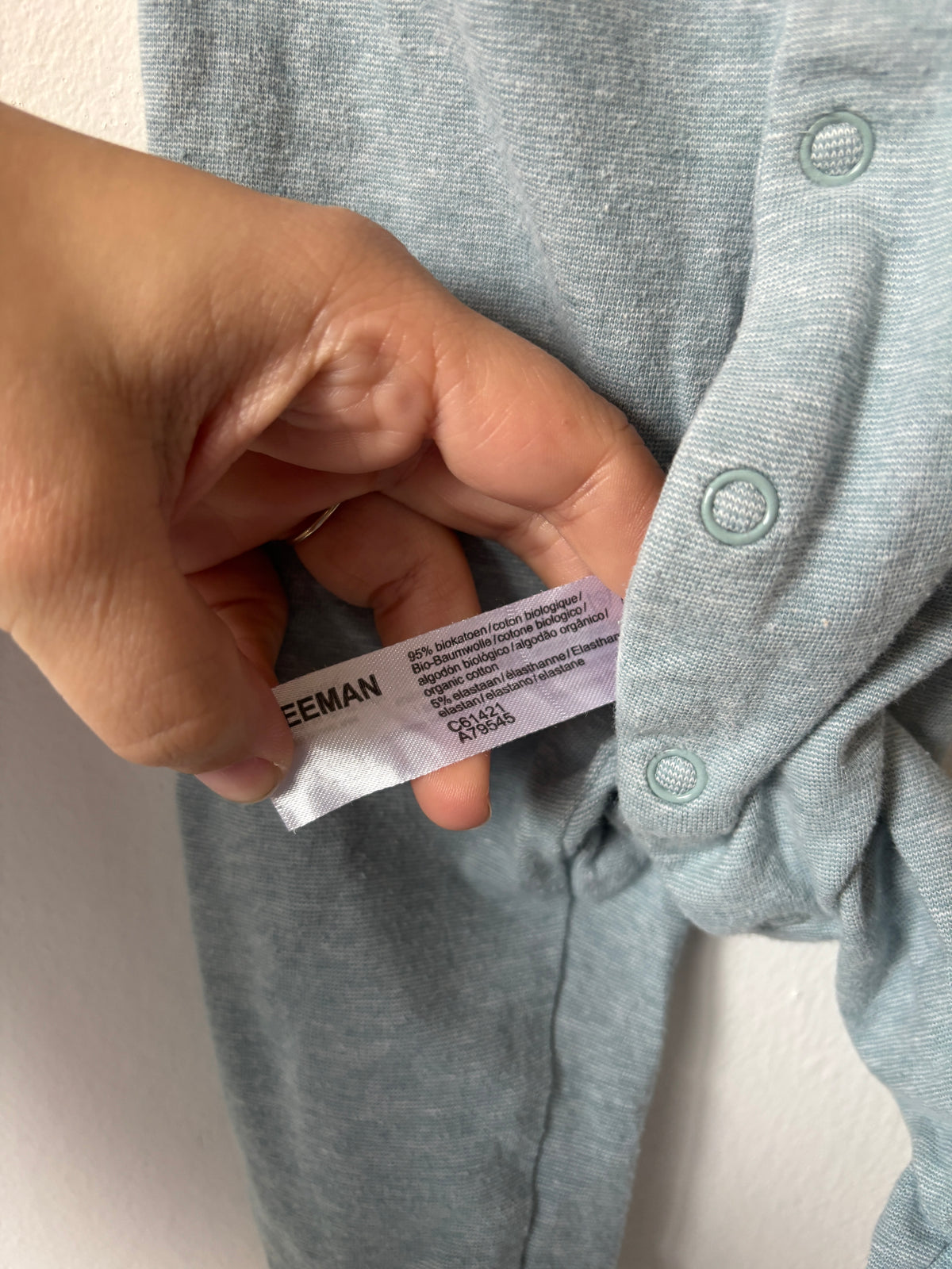 Blauwe pyjama | Zeeman | 56