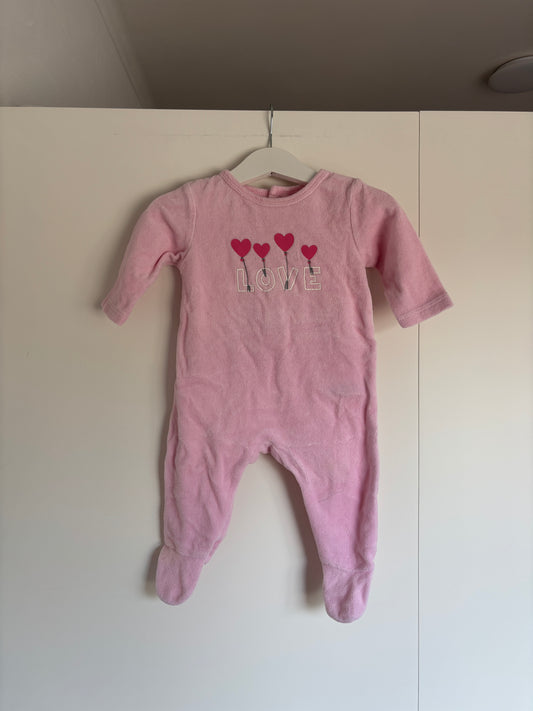 Eendelige winterpyjama