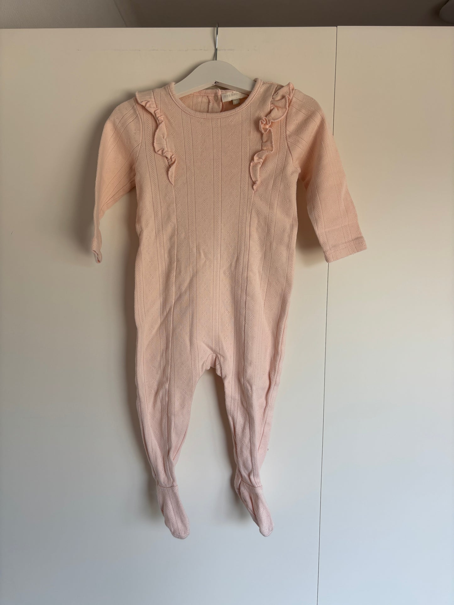 Lichtroze eendelige pyjama