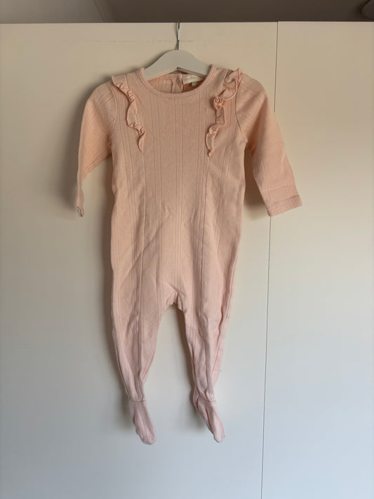 Lichtroze eendelige pyjama