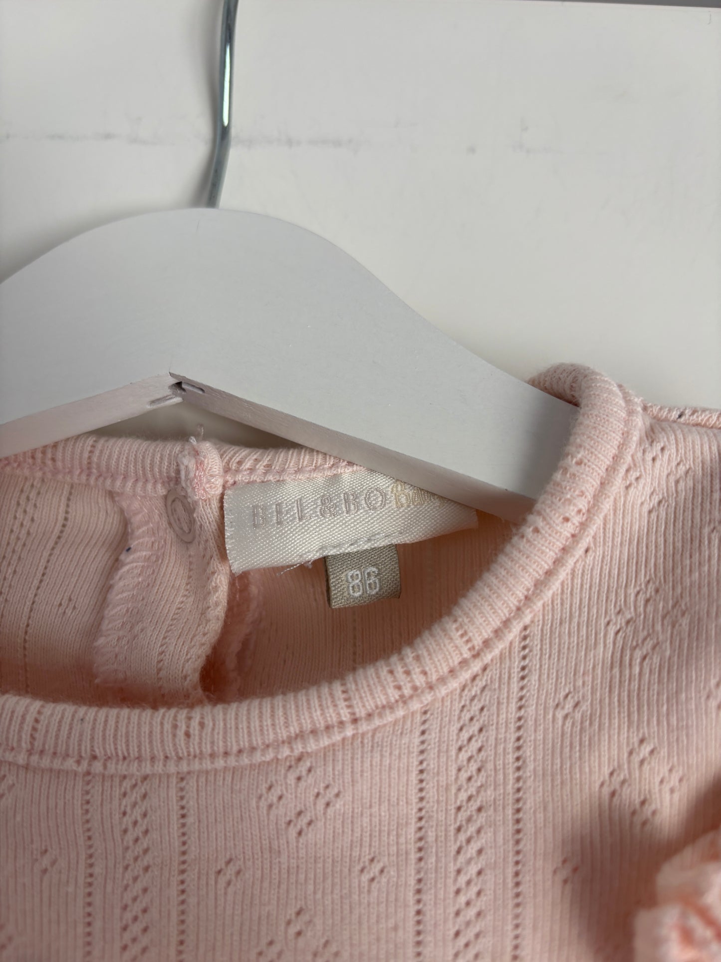 Lichtroze eendelige pyjama