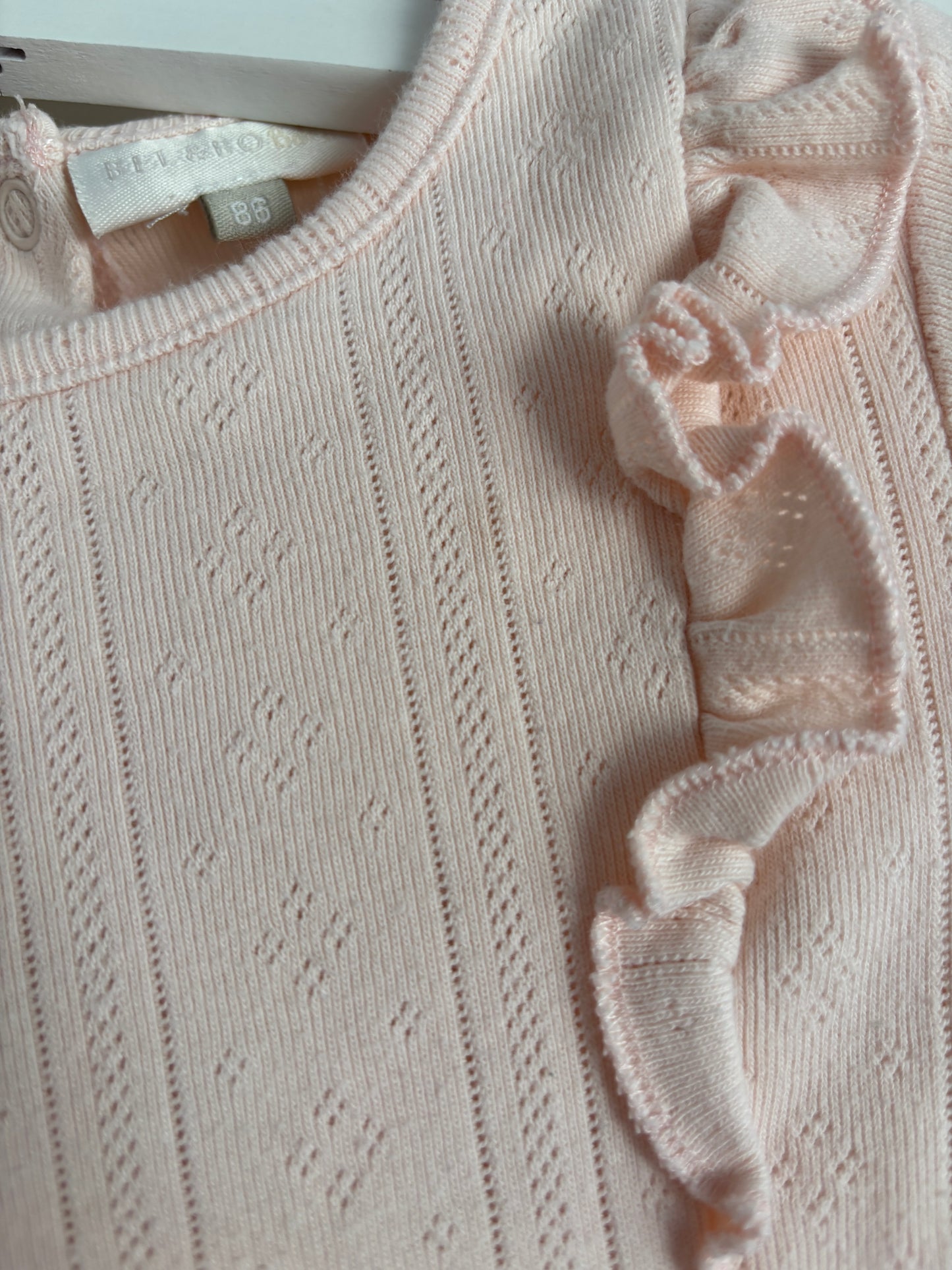 Lichtroze eendelige pyjama