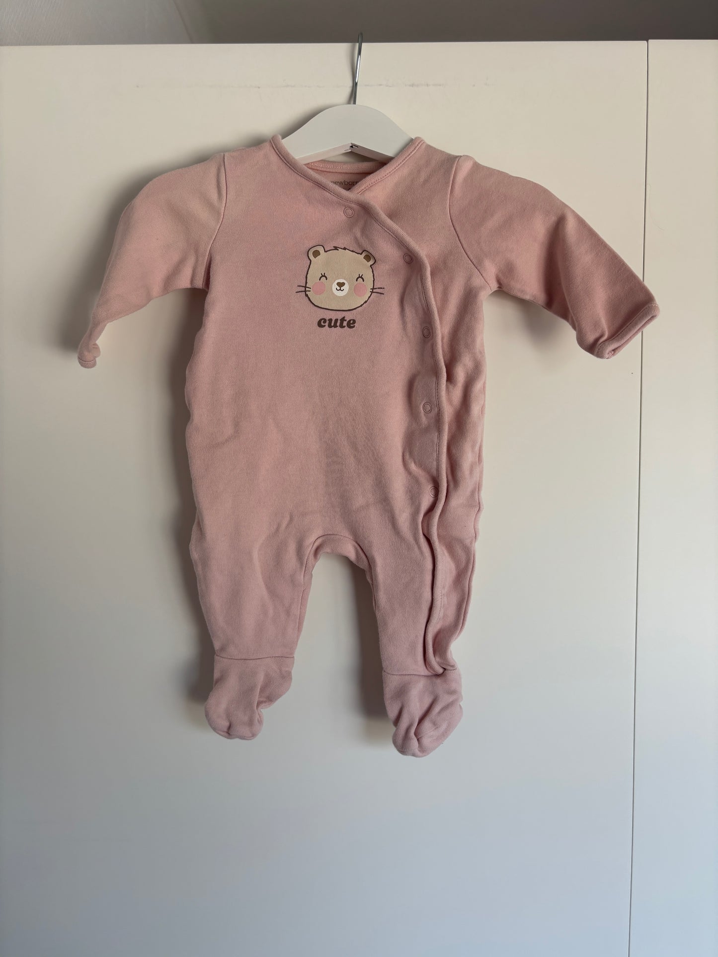 Roze eendelige pyjama