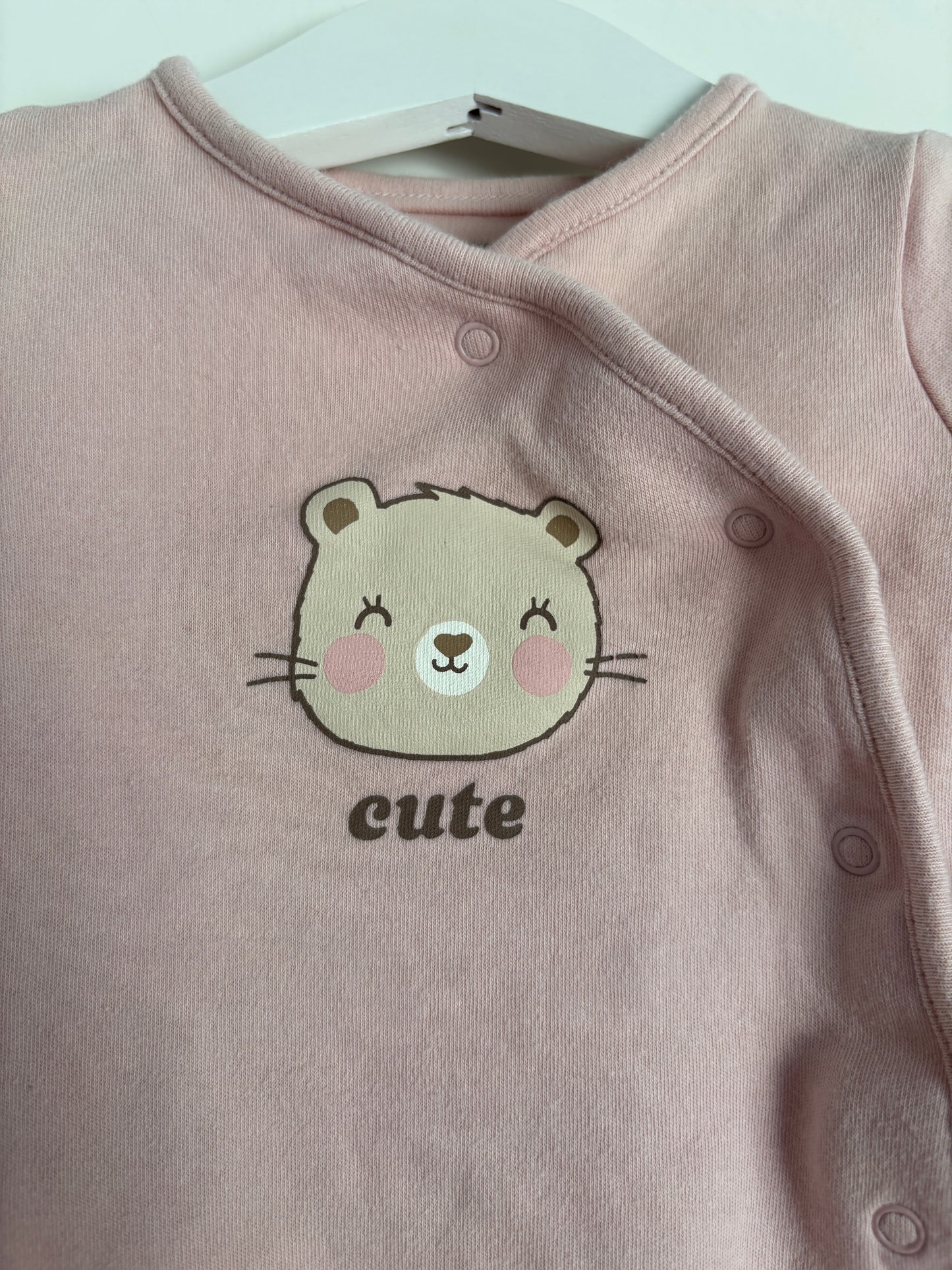 Roze eendelige pyjama