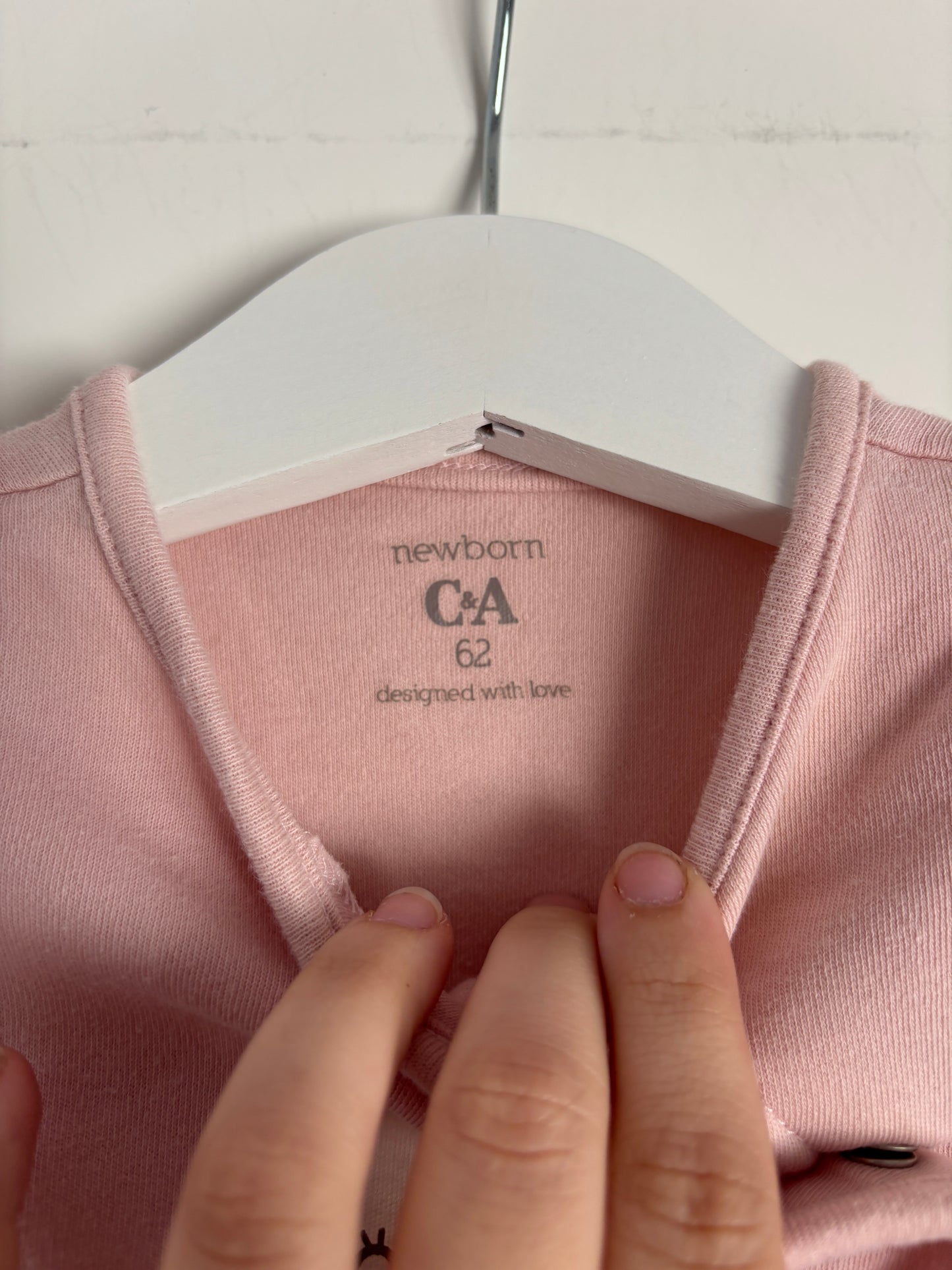 Roze eendelige pyjama