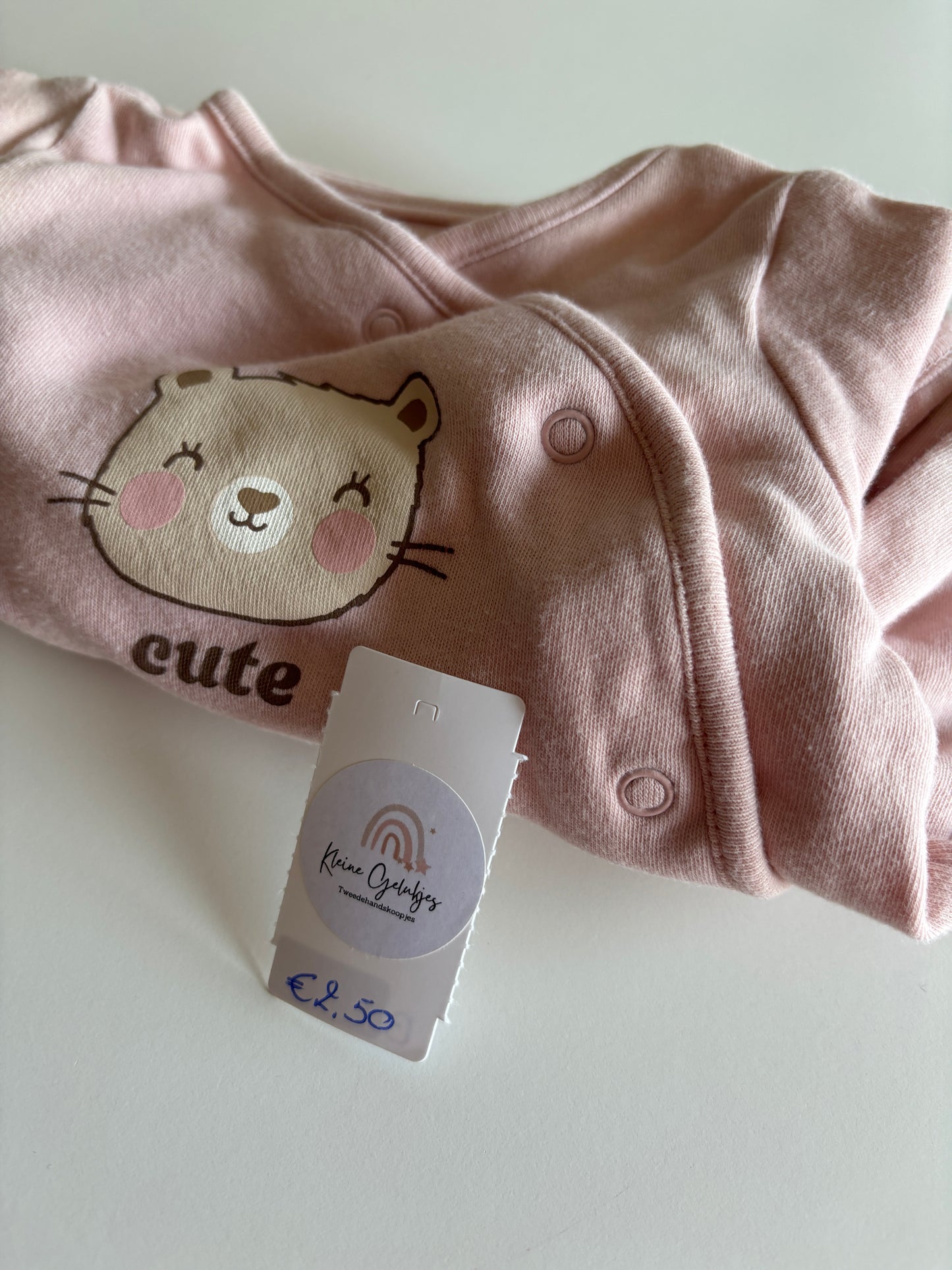 Roze eendelige pyjama