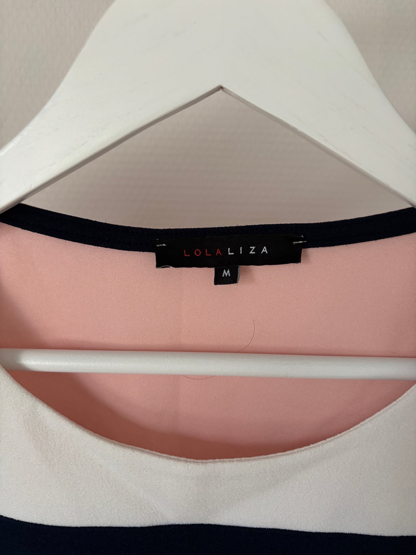 Lichtroze nette jurk