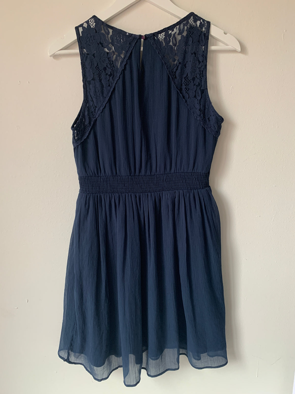 Marineblauwe jurk | Vero Moda | M