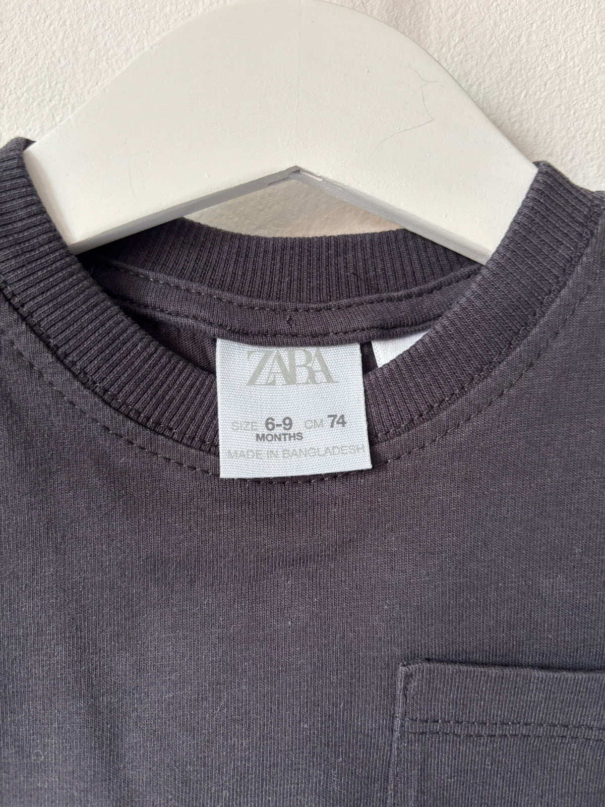 Zwarte longsleeve | Zara | 74