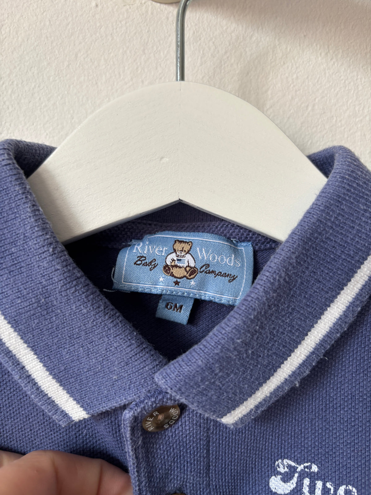 Blauwe polo | River Woods | 74
