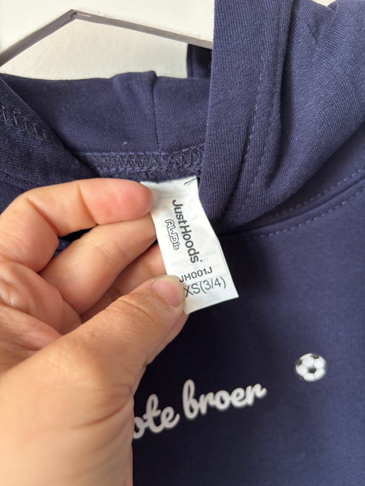 Marineblauwe sweater | Just Hoods | 98/104