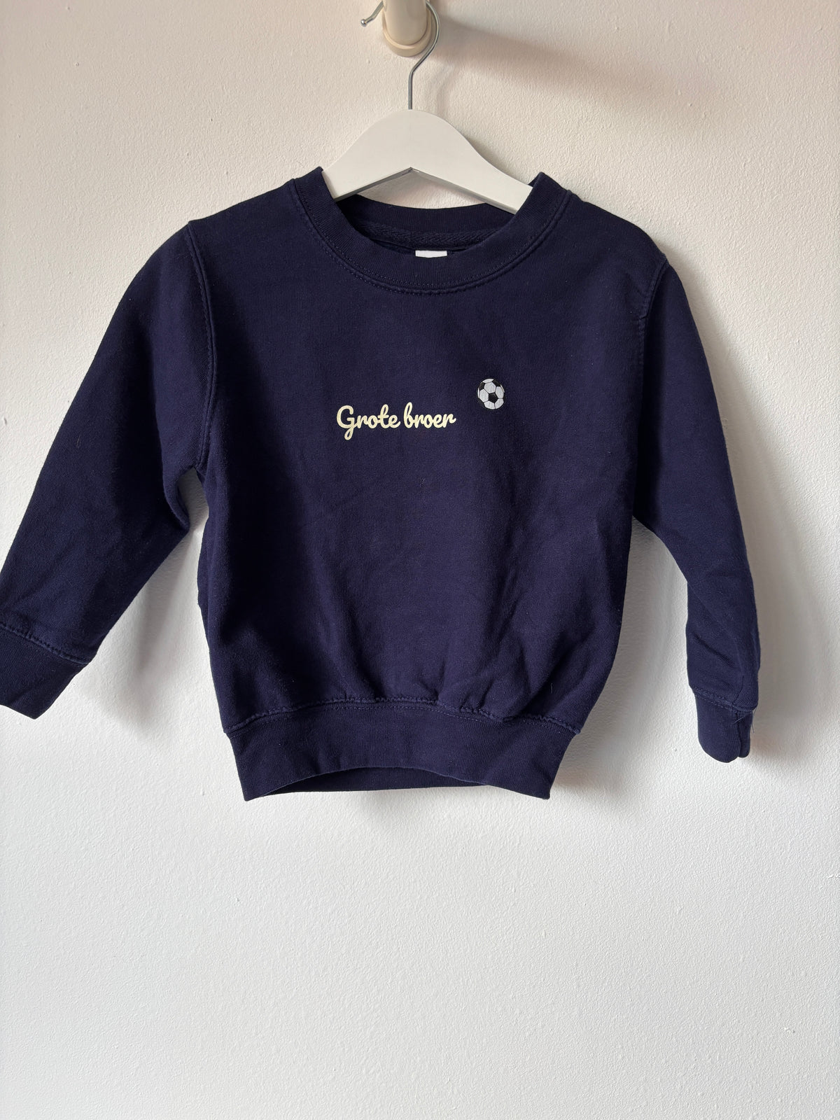 Marineblauw sweatshirt | Just Hoods | 98/104