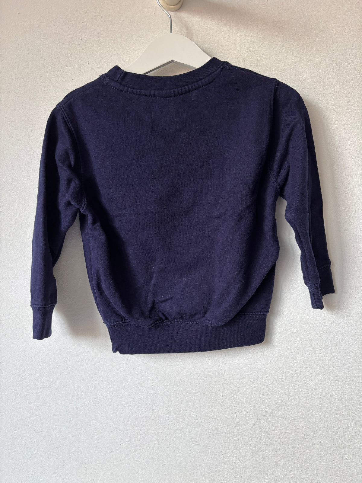 Marineblauw sweatshirt | Just Hoods | 98/104