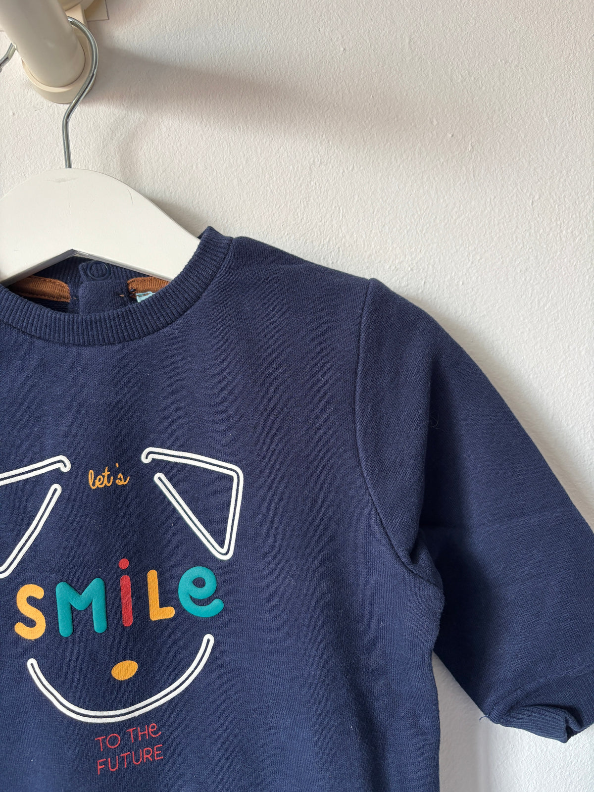 Marineblauwe sweater | Obaïbi | 74
