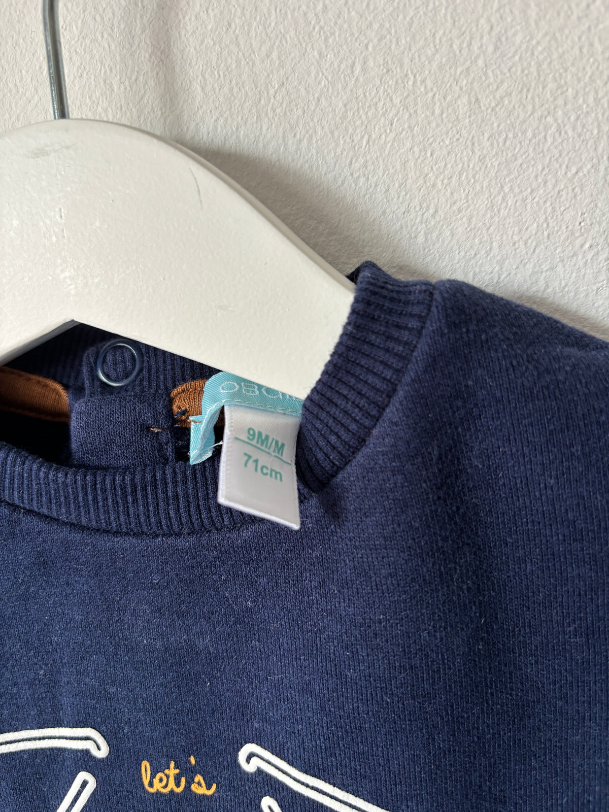 Marineblauwe sweater | Obaïbi | 74