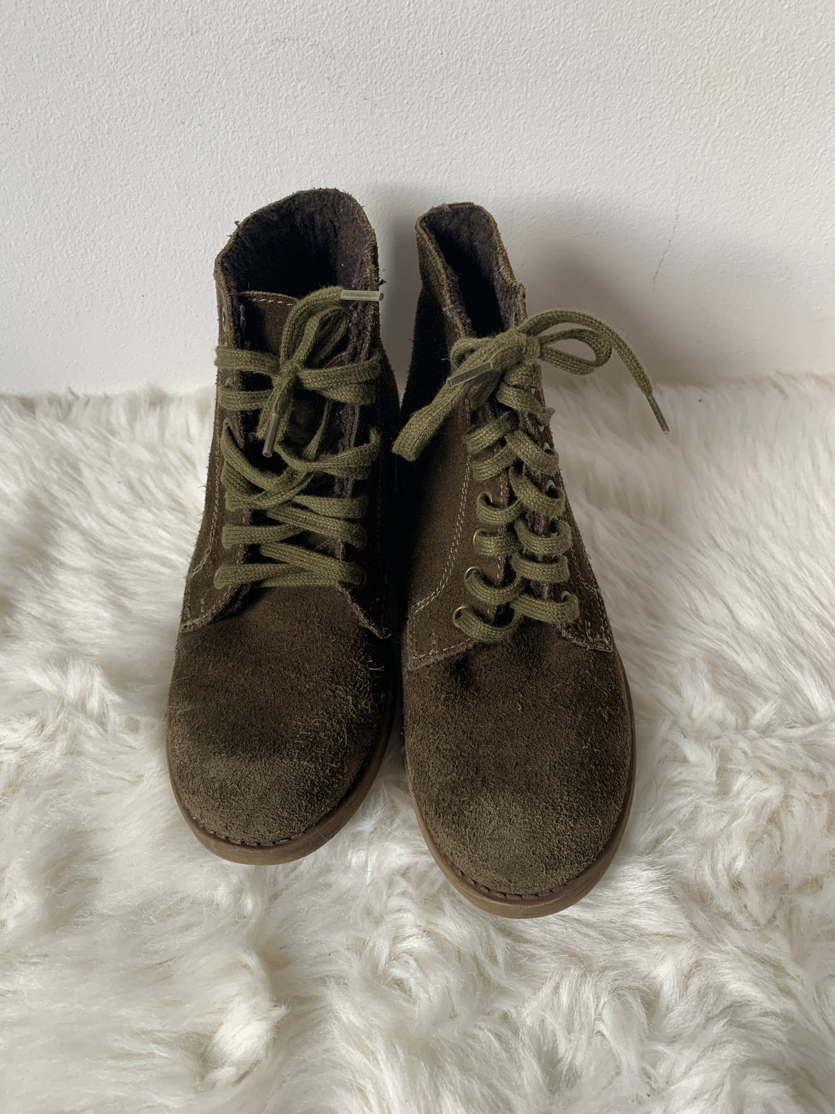 Groene veterboots | Rapid Soul | 36