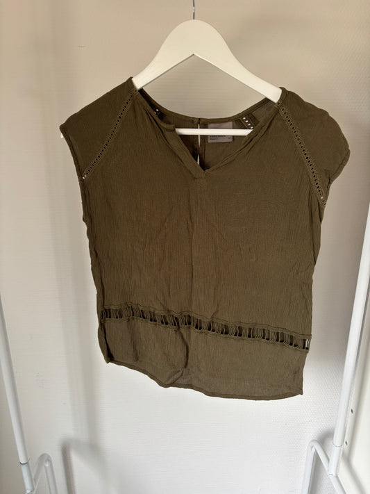Khaki blouse