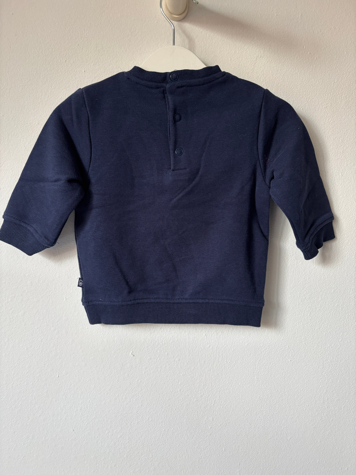 Marineblauwe sweater | Obaïbi | 74